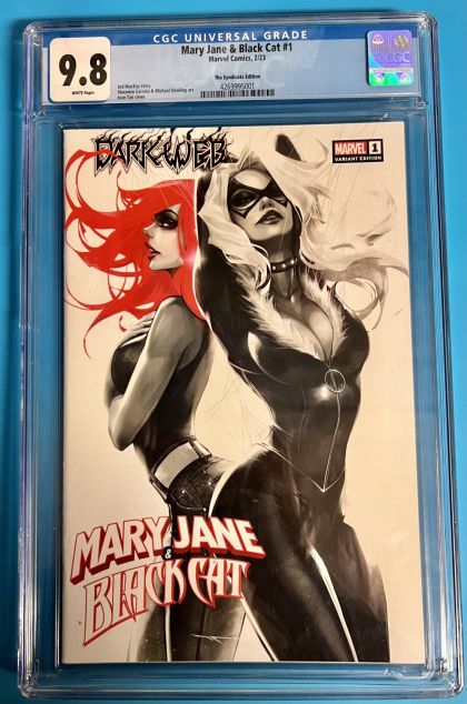 Mary Jane & Black Cat #1 – Ivan Tao Exclusive Variant (Marvel, 2022) CGC