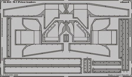 Eduard 36055 1/35 Armor- M7 Priest Fenders for ACY