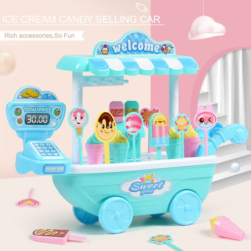 Ice Cream Truck Pretend Play Kit for Kids