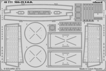 Eduard 48771 1/48 Aircraft- MiG29 F.O.D. for LNR