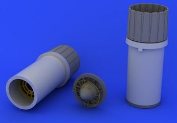 Eduard 648254 1/48 Aircraft- F4J Exhaust Nozzles for ACY (Photo-Etch & Resin)