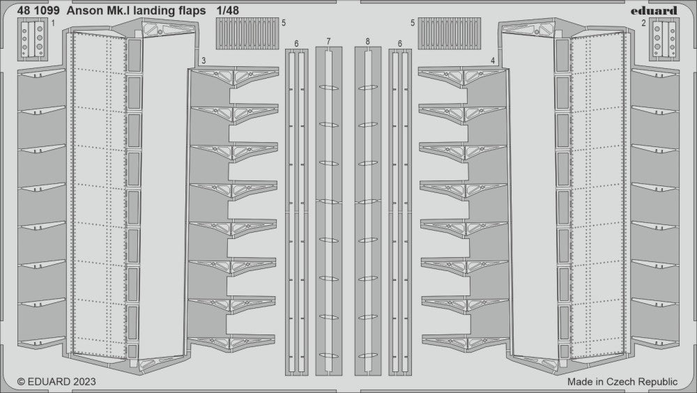 Eduard 481099 1/48 Aircraft- Anson Mk I Landing Flaps for ARX