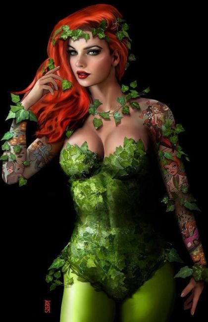 Poison Ivy Vol. 1 #1 – Nathan Szerdy Tattoo Virgin Variant (DC, 2022)