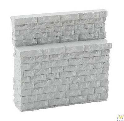 Walthers Cornerstone 933-4585 HO Scale Single-Track Railroad Bridge Abutment
