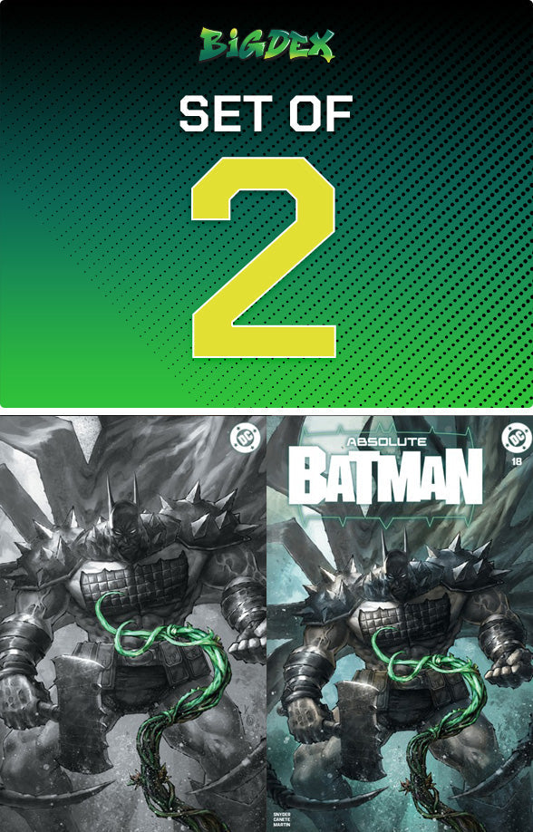 Absolute Batman #18 ALAN QUAH Megacon Exclusive Trade/Virgin Set