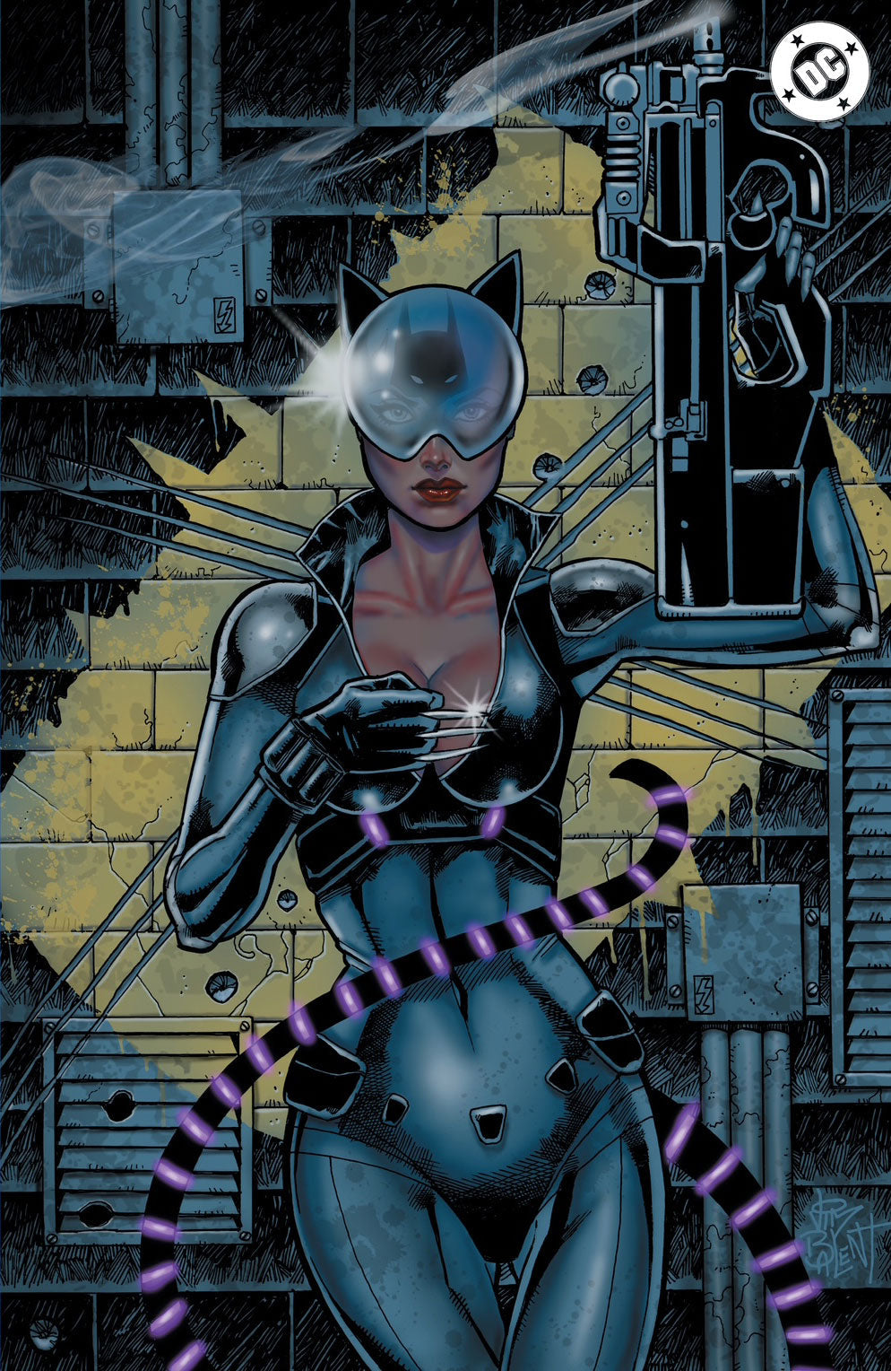 Absolute Catwoman #1 JIM BALENT Exclusive Foil Virgin Variant