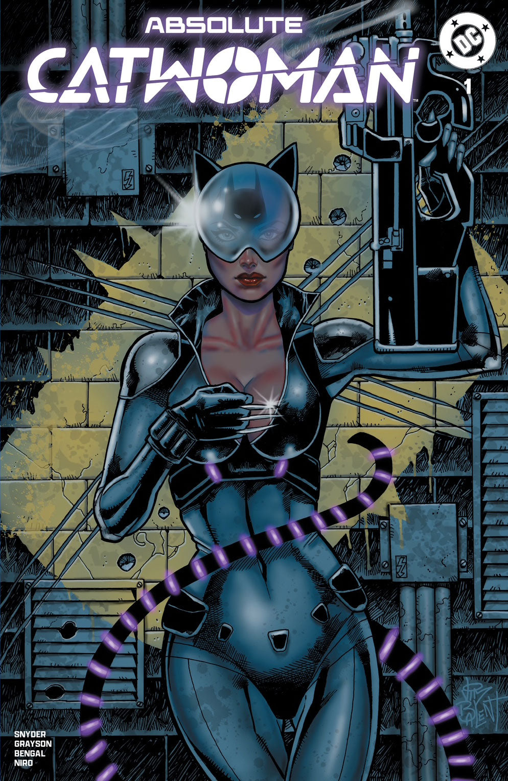 Absolute Catwoman #1 JIM BALENT Exclusive Set of 3
