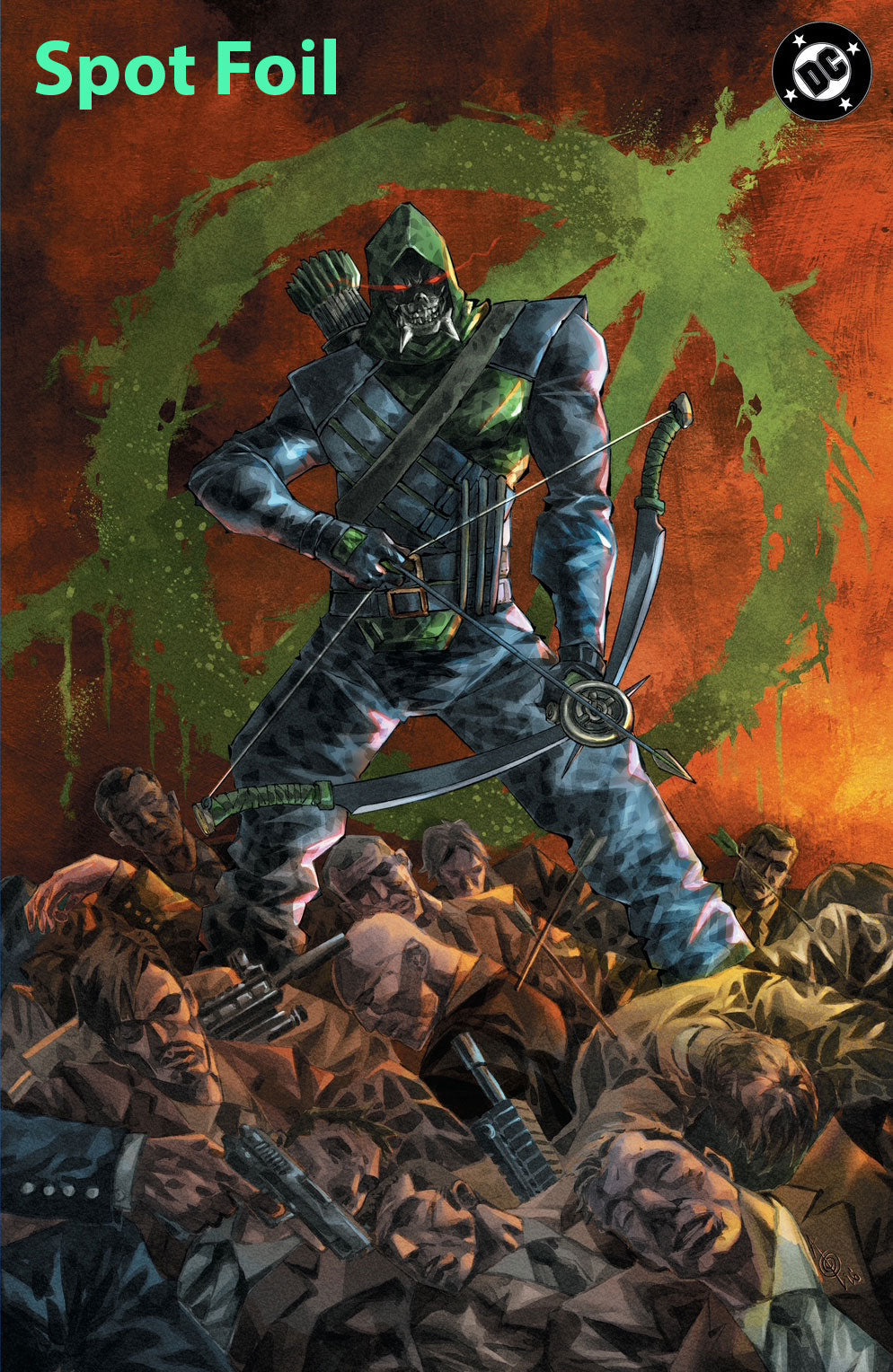 Absolute Green Arrow #1 ALAN QUAH Foil Virgin (Limited to 1000!)