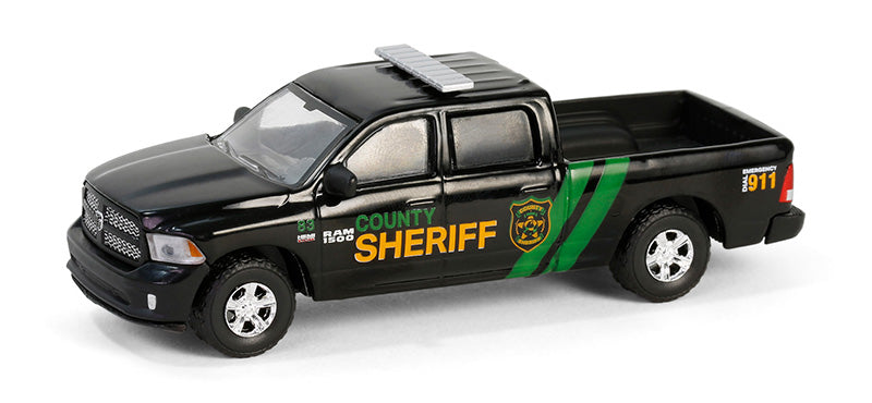 Greenlight 62030-A 1/64 Scale County Sheriff - 2013 Ram 1500 Pickup