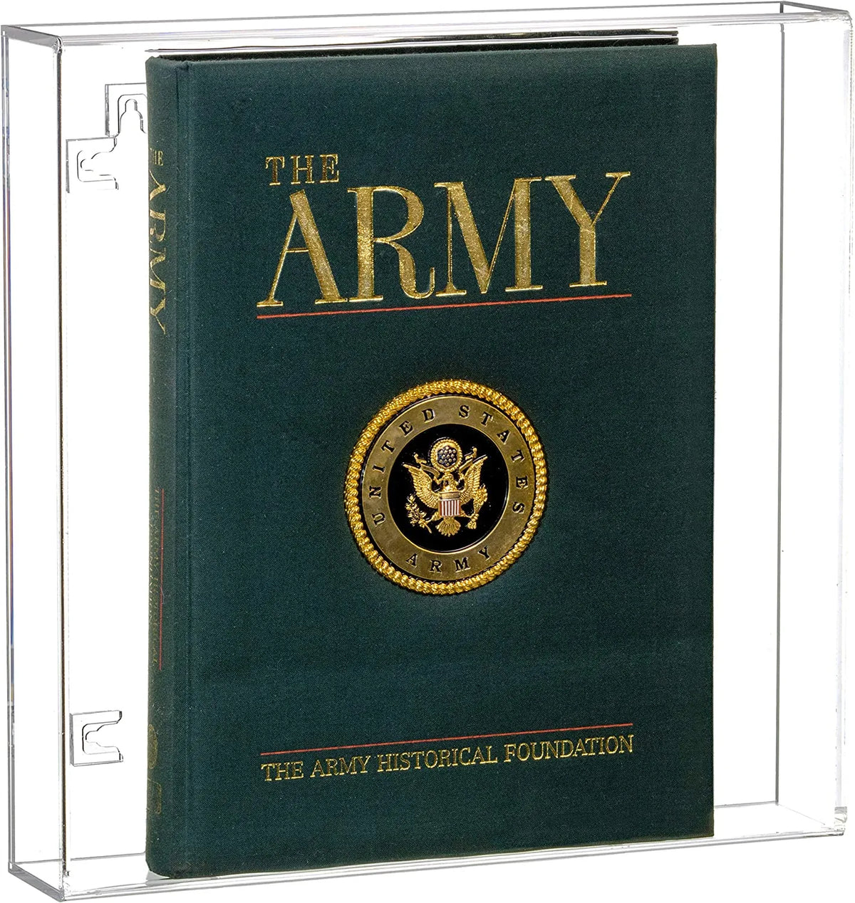 Acrylic Slide Back Book Display Cases