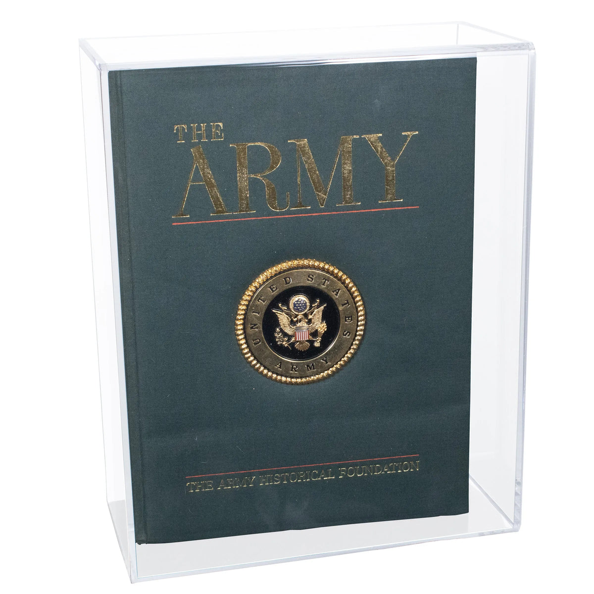 Acrylic Slide Back Book Display Cases