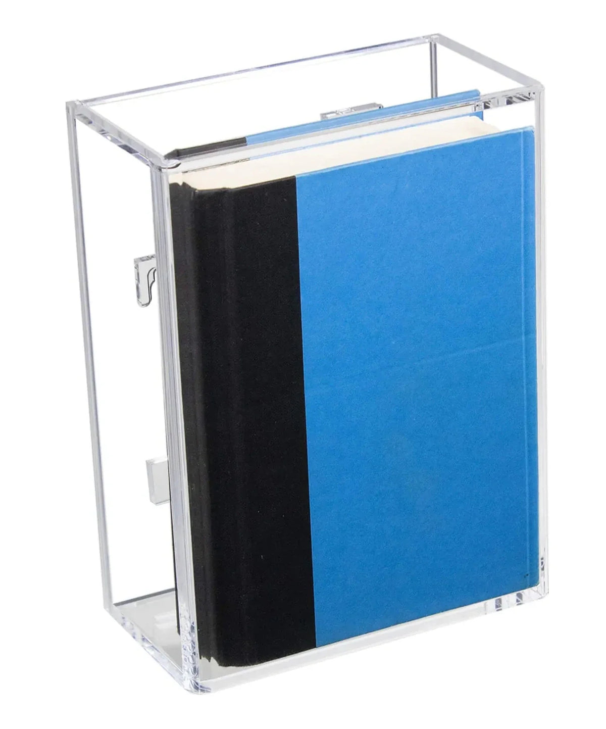 Acrylic Slide Back Book Display Cases