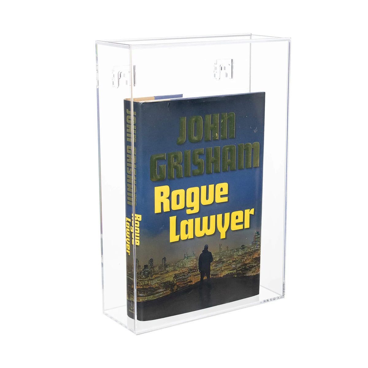 Acrylic Slide Back Book Display Cases