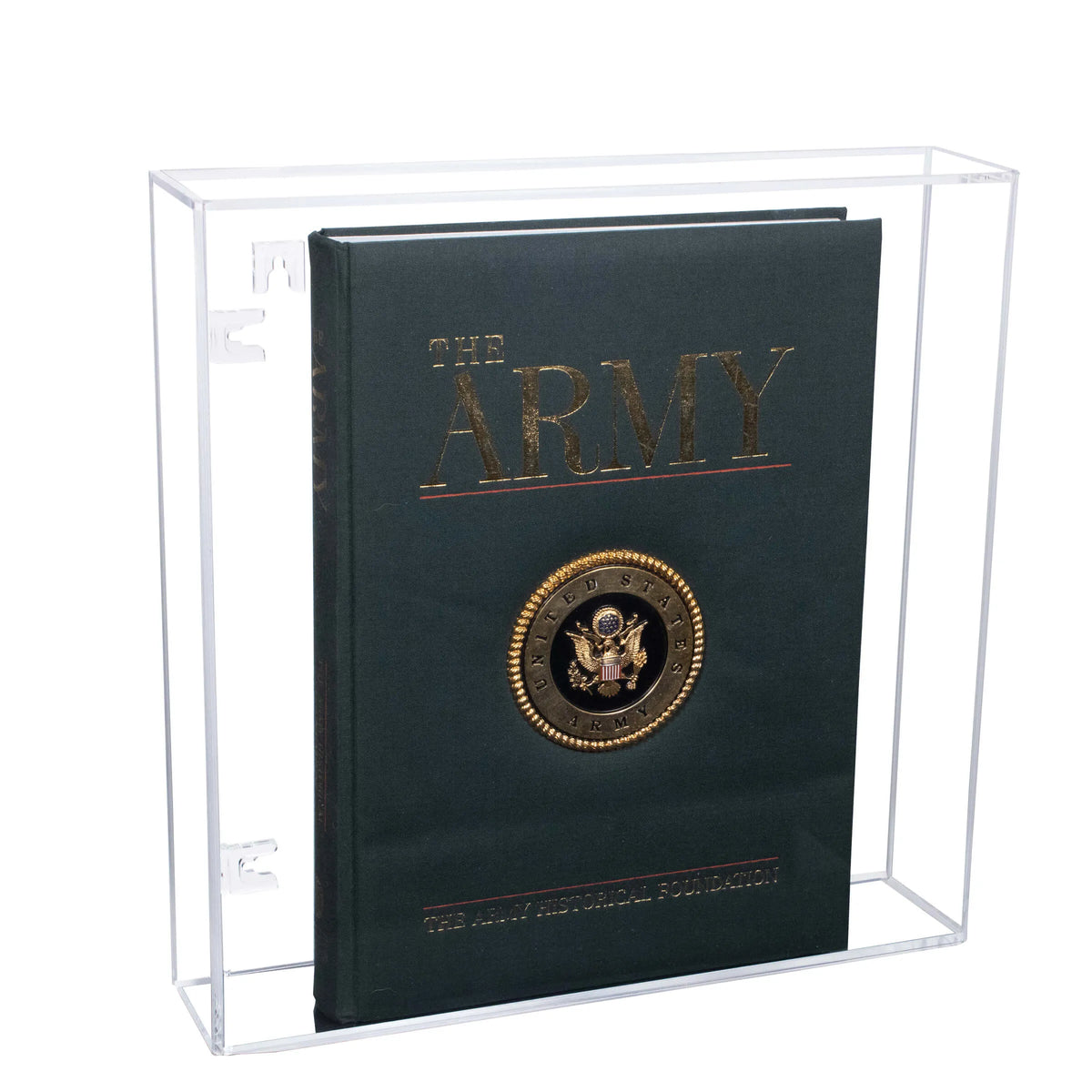Acrylic Slide Back Book Display Cases