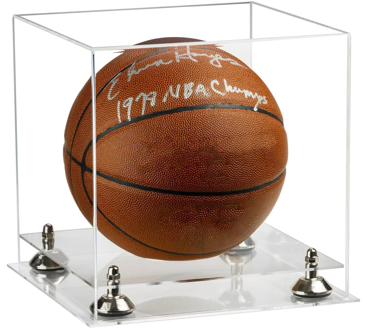 Acrylic Full Size Basketball Display Case - Clear (A001/B01)