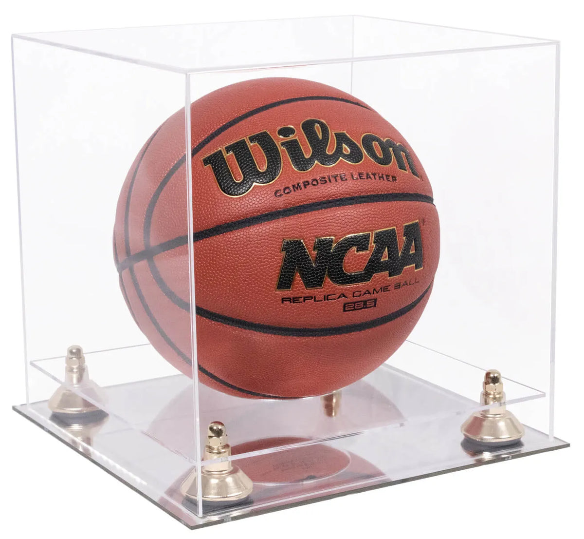 Acrylic Full Size Basketball Display Case - Clear (A001/B01)