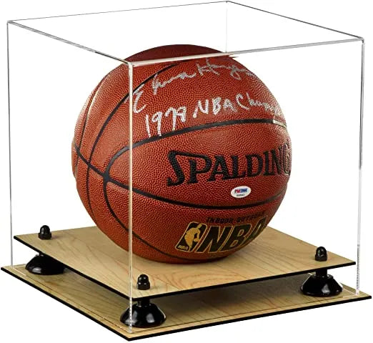Acrylic Full Size Basketball Display Case - Clear (A001/B01)