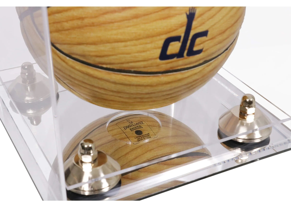 Acrylic Mini - Miniature (not Full Size) Basketball Display Case Mirror no Wall Mounts (A015/B03)