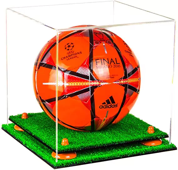 Acrylic Soccer Ball Display Case - Clear (A027/B02)