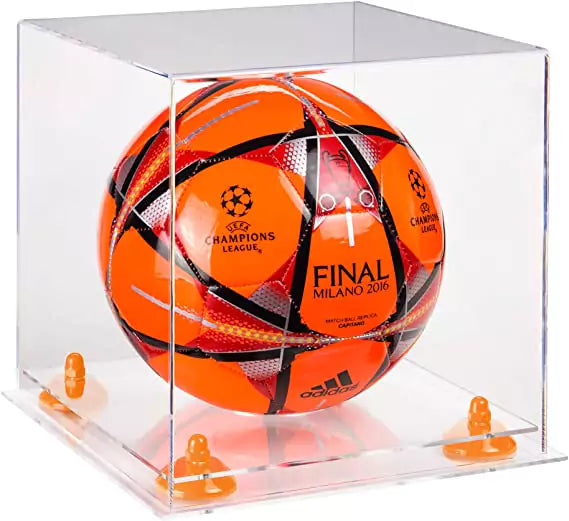 Acrylic Soccer Ball Display Case - Clear (A027/B02)