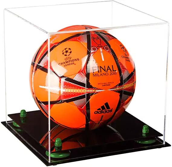 Acrylic Soccer Ball Display Case - Clear (A027/B02)