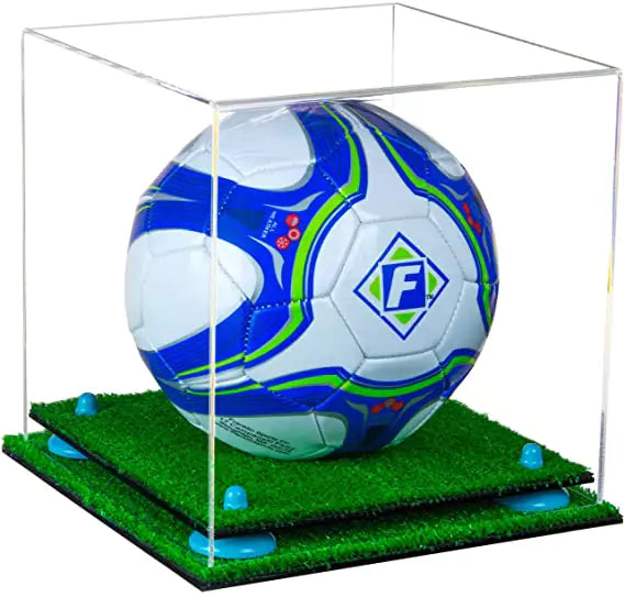 Acrylic Soccer Ball Display Case - Clear (A027/B02)