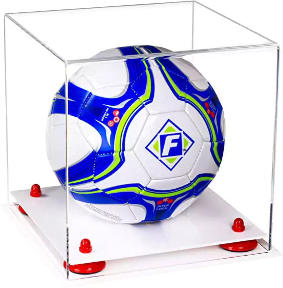 Acrylic Soccer Ball Display Case - Clear (A027/B02)