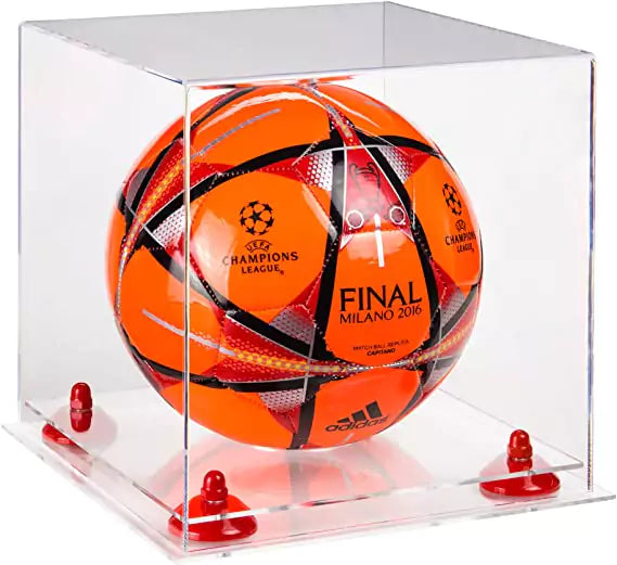 Acrylic Soccer Ball Display Case - Clear (A027/B02)