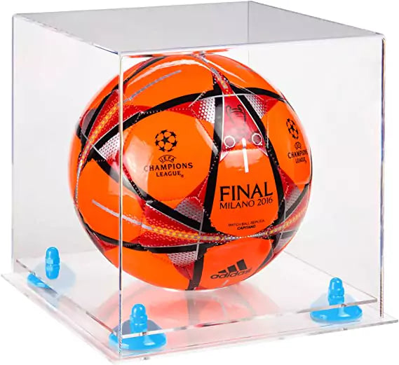 Acrylic Soccer Ball Display Case - Clear (A027/B02)
