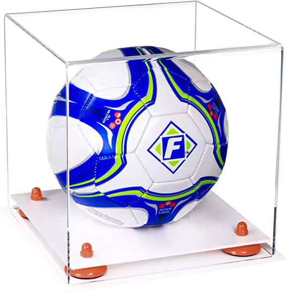 Acrylic Soccer Ball Display Case - Clear (A027/B02)