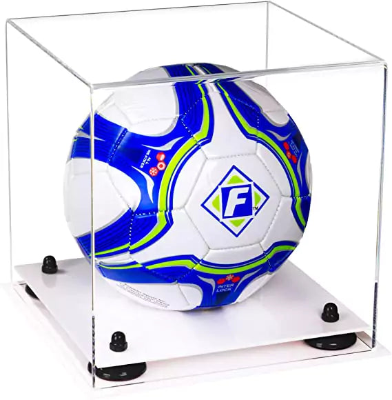 Acrylic Soccer Ball Display Case - Clear (A027/B02)