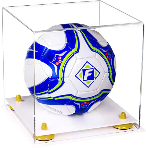 Acrylic Soccer Ball Display Case - Clear (A027/B02)