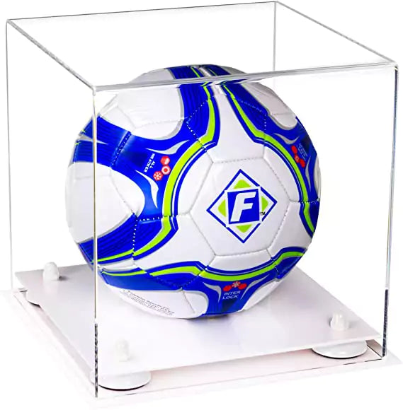 Acrylic Soccer Ball Display Case - Clear (A027/B02)
