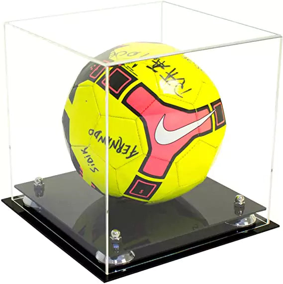 Acrylic Soccer Ball Display Case - Clear (A027/B02)