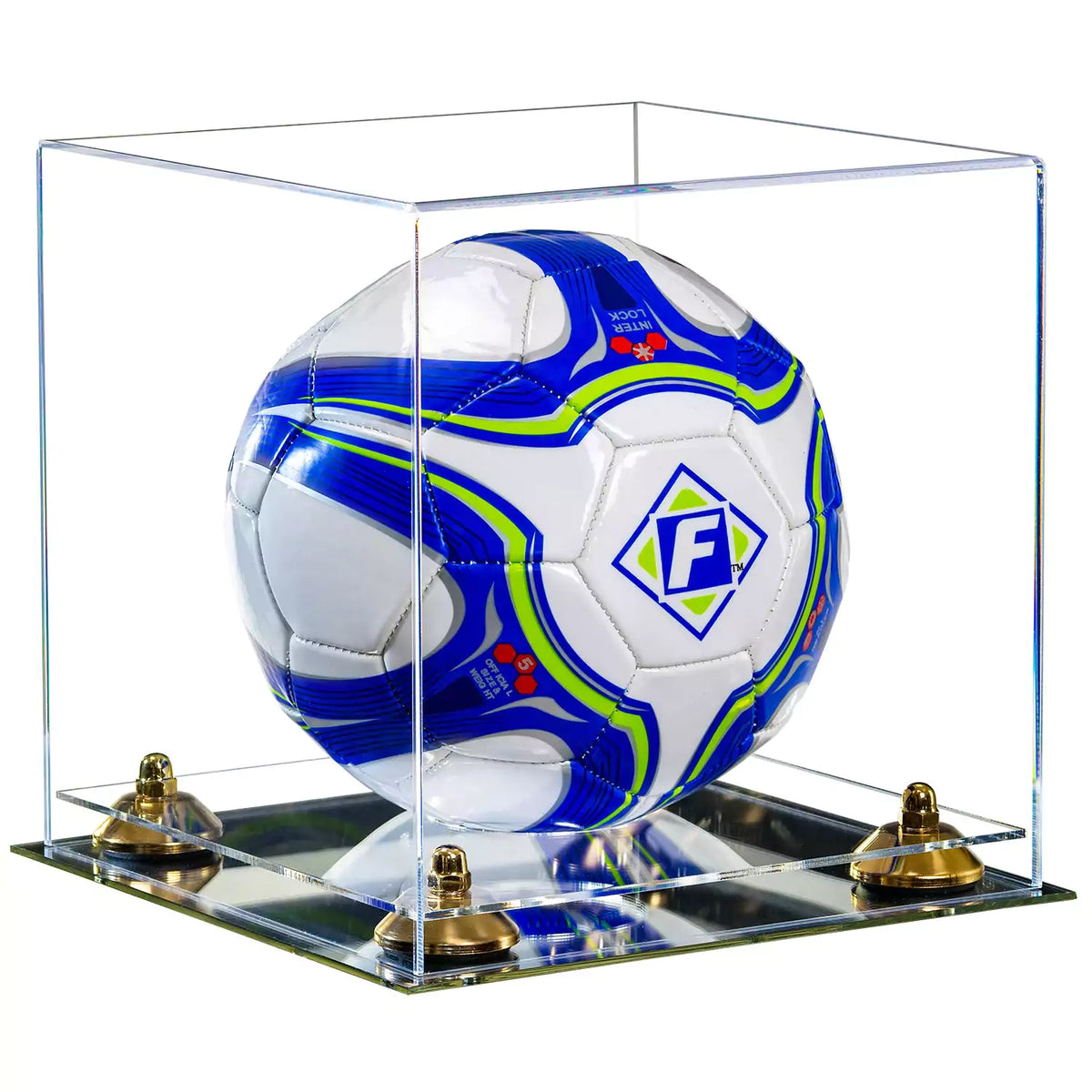 Acrylic Soccer Ball Display Case - Clear (A027/B02)