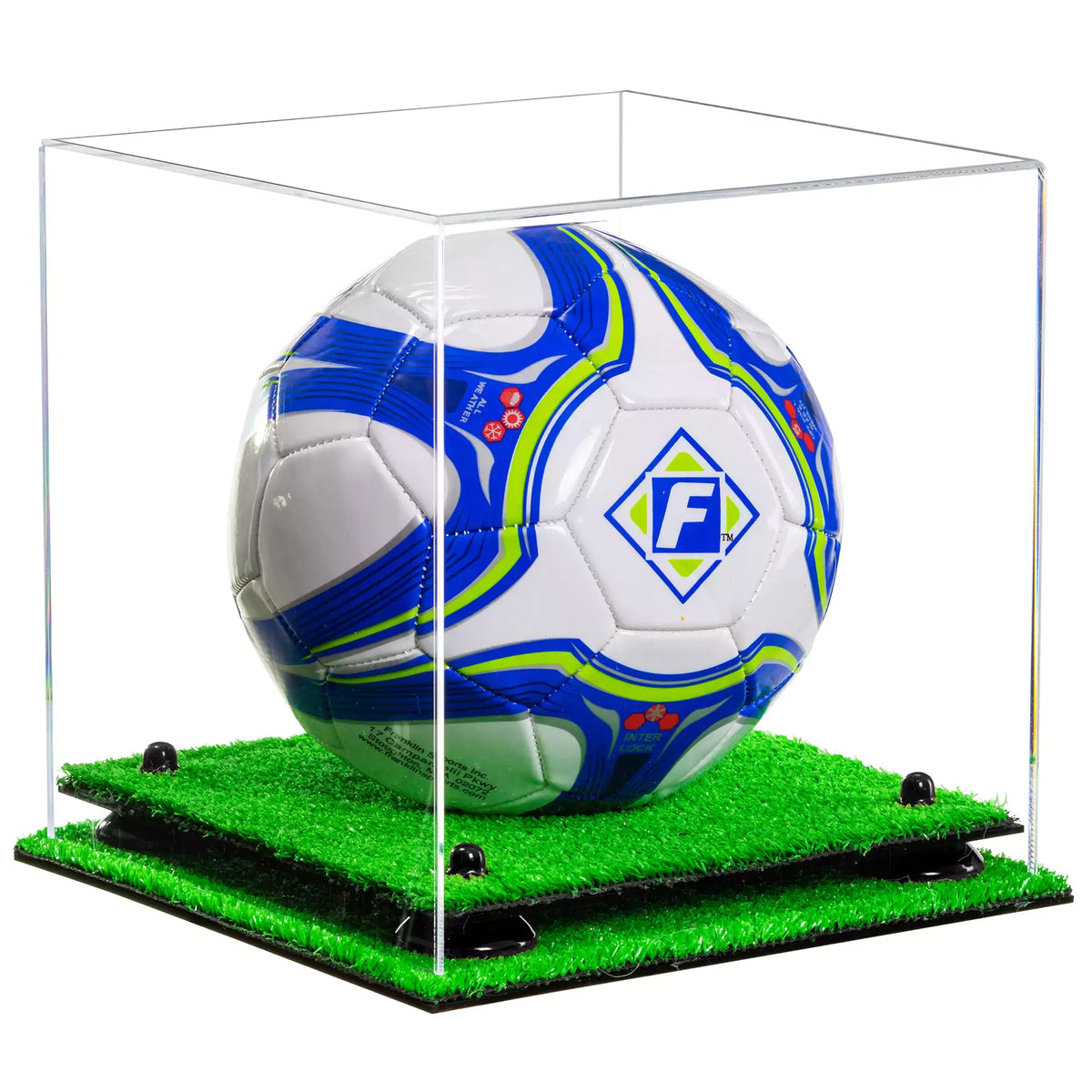 Acrylic Soccer Ball Display Case - Clear (A027/B02)