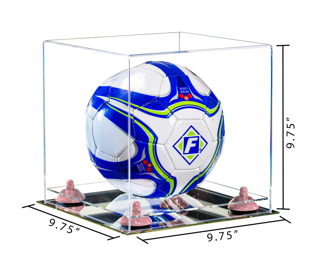 Acrylic Soccer Ball Display Case - Clear (A027/B02)