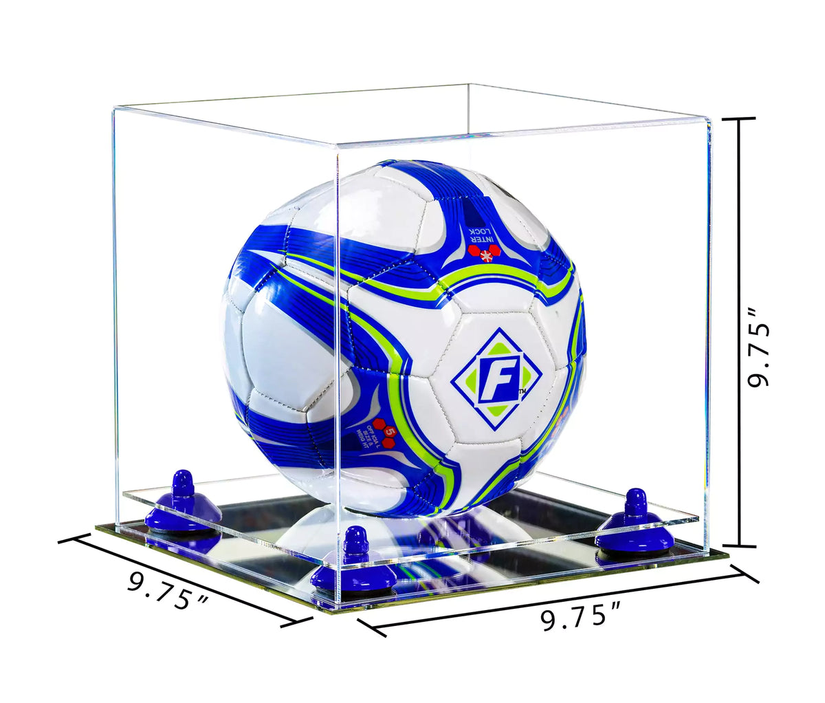 Acrylic Soccer Ball Display Case - Clear (A027/B02)