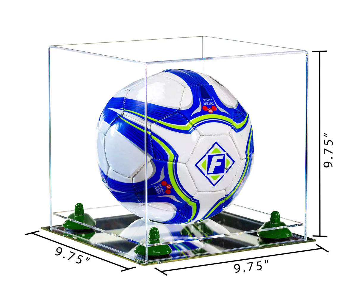 Acrylic Soccer Ball Display Case - Clear (A027/B02)