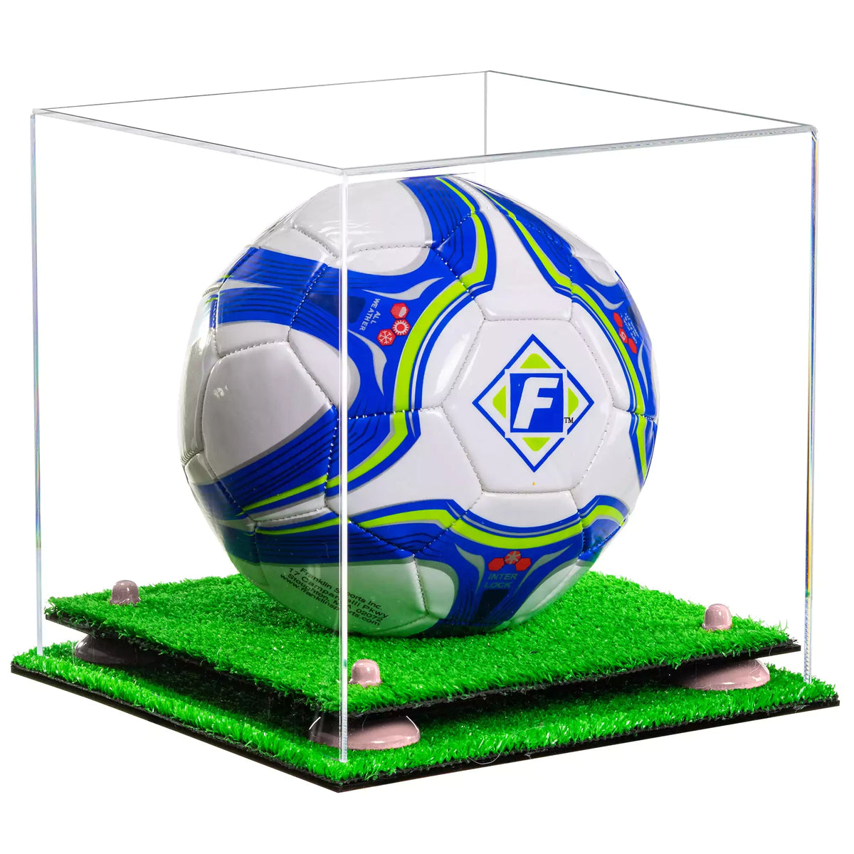 Acrylic Soccer Ball Display Case - Clear (A027/B02)