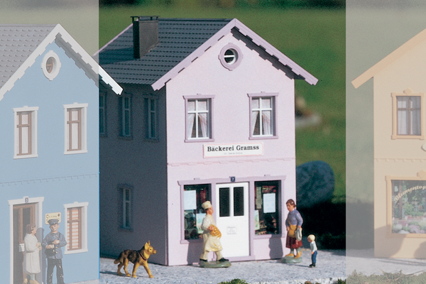 PIKO 62064 G Scale The Village Gramss Bakery Kit