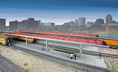 Walthers Cornerstone 933-3391 HO Scale Station Platform -- Kit (2)