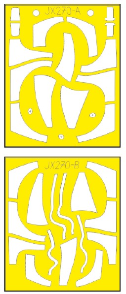 Eduard JX270 1/32 Mask Aircraft- Tornado GR4 TFace for ITA