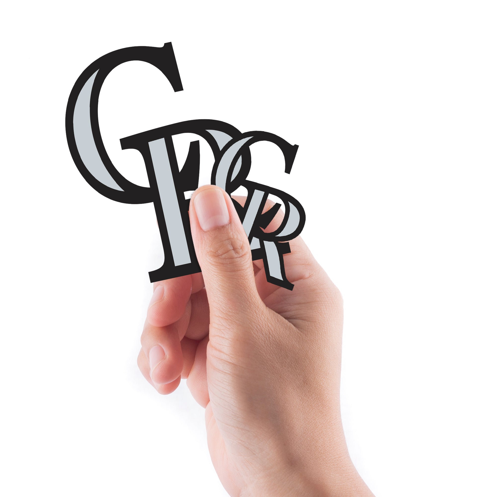 Colorado Rockies - 5 Logo Minis (Mixed Sizes) - Official MLB - Reusable Vinyl Decals #1