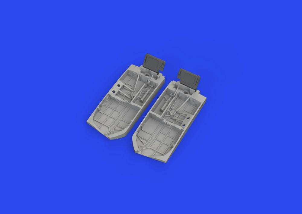 Eduard 672345 1/72 Aircraft- F6F Wheel Bays for EDU (Resin)