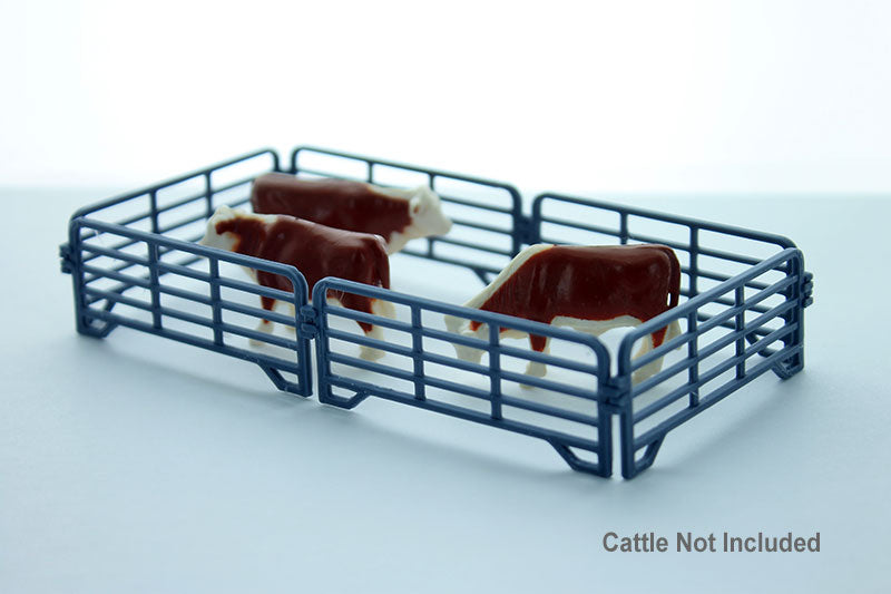 3D To Scale 64-318-GY 1/64 Scale Corral Panels 12 Ft.
