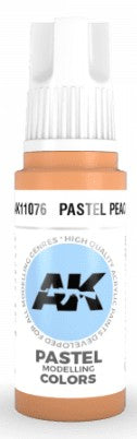 AK Interactive 11076 Pastel Peach 3G Acrylic Paint 17ml Bottle
