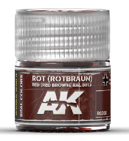 AK Interactive RC66 Real Colors: Red Brown RAL8013 Acrylic Lacquer Paint 10ml Bottle