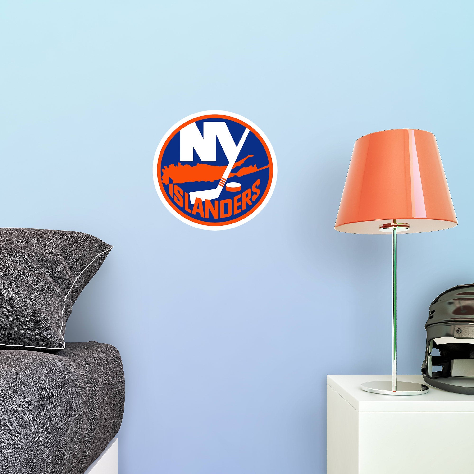 New York Islanders - RealBig Logo Collection - Official NHL - Reusable Vinyl Wall Decals