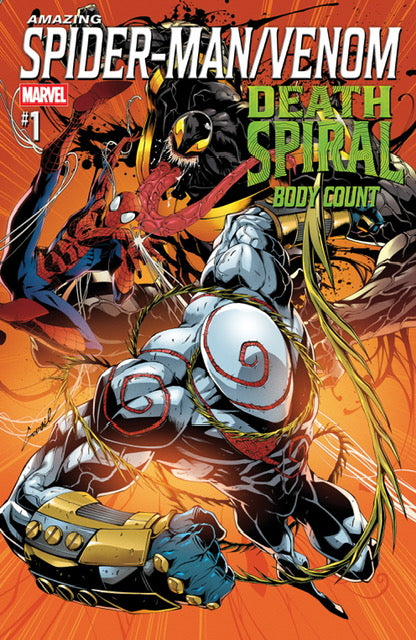 Amazing Spider-Man/Venom Death Spiral: Body Count #1 GODTAIL Trade/Virgin Set of 2
